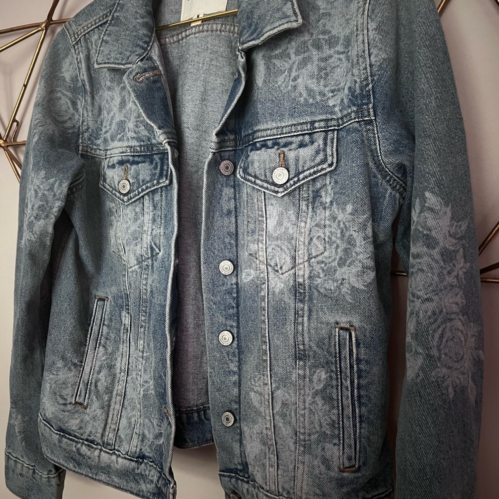 Lucky Brand Light Blue Denim Jacket - Picture 3 of 4
